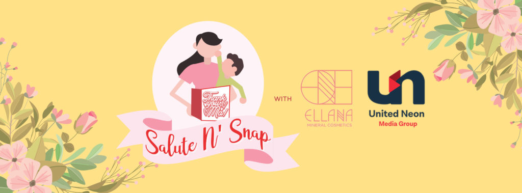 Salute N' Snap with Ellana Mineral Cosmetics and United Neon Media Group | www.familywiseasia.com