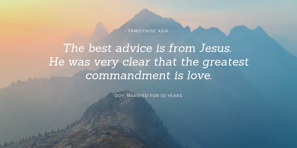 The Best Marriage Advice I’ve Heard | www.familywiseasia.com